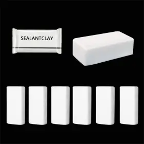 Fmtjngst 787313206038 Sealing Clay 7 Pack White Seal Motor Quick Mending Mud For Drain Connection