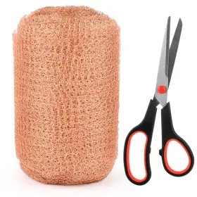 Foccts 313046379376 Copper Mesh Rodent Control 5in X 30ft Wool For Mes