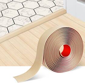 Fonuno 445044659648 Floor Transition Strip Self Adhesive Cover Strips Laminate 2 Inch Wide Vinyl F