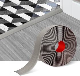 Fonuno 445055187116 4cm 3.3ft Self Adhesive Floor Transition Strip Cover Strips Wood To Tile
