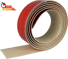 Fonuno 705353695872 Floor Transition Strip Self Adhesive Cover Strips Laminate 1.57 Inch Wide Viny