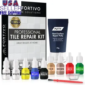 Fortivo 313031789739 Tile Repair Kit Stone Kit- Porcelain Chip Repa