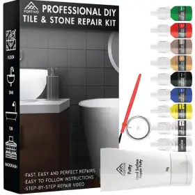 Fortivo 313108788726 Porcelain Repair Kit - Tile Stone Marble Tub And Re