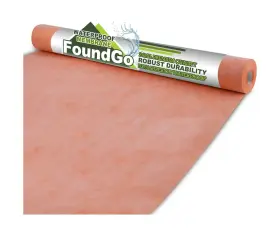 Fgwm0004-us-m Foundgo 328 Sq Ft/ 39.3inch 100ft Waterproof Membrane For Shower 24mil Waterp