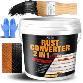 C0313233ca Fuchoi Rust Converter Paint - 2 In 1 Metal Primer Reformer Encapsulator And Inhi