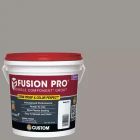 Fp1651-2t Fusion Pro #165 Delorean Gray Gal. Single Component Stain Proof Grout Fp1651-2t Fusion Pro #165 Delorean Gray Gal. Single Component Stain Proof Grout