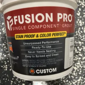 Fp5441-2t Fusion 1 Gallon Custom Pro Single Component Grout #544 Rolling Fog