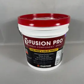 Fusion Pro 010186802442 #165 Delorean Gray Single Component Grout 1 Gallon Stain Proof New