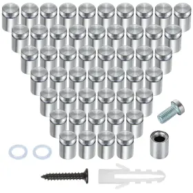 Standoffscrews-50pcs-sr Fviexe 50pcs 1/2 X 3/4 Inch Stainless Steel Standoff Screws Metal