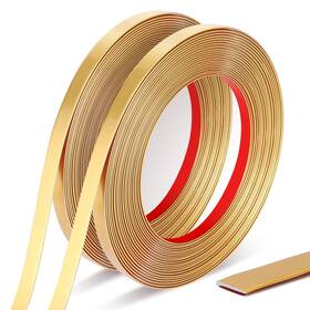 Fyguard G4540k Gold Trim Peel And Stick 0.4ftft W 394ftftl Total Tape 2 Rolls Self-adh