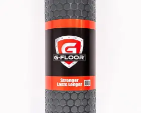 Gf60sc510sg G-floor Small Coin Pattern Vinyl Garage Flooring Mat 5ft X 10ft Slate Grey Color - Vers