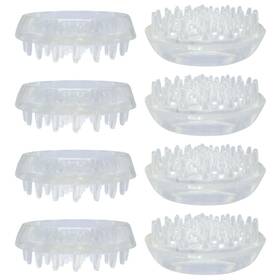 Gadgetime Usa 810125282478 Furniture Caster Cups 8 Pack Pads With Spikes For Heavy Furniture