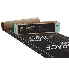 Gcp Applied Technologies 726084195547 Grace Select 36 Inch X 65 Ft. Roll Self Adhered Roofing Underlayment 195 Sq