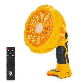 Dw-dcf102 Gerttilyon For Dewalt 20v Battery Fan 3 Speed Cordless Motor Low Noise Camping Gym