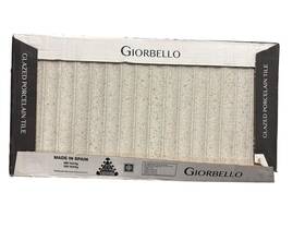 Giorbello 811722036501 Spanish Pureform Terrazzo Deco Cream 12 Inch X 24 Matte 3d Fluted Porcelain