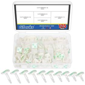 Glarks 3870 125pcs 4.8/7.9/11/14.2/15.8mm Sticky Pcb Spacer White Supporting