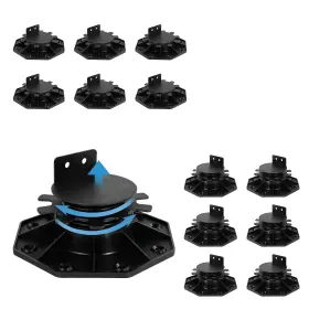 Hkjc-lgzcq12jtx Goldpig 12 Pack Adjustable Deck Support Pedestal Shed Foundation Base Suppor Hkjc-lgzcq12jtx Goldpig 12 Pack Adjustable Deck Support Pedestal Shed Foundation Base Suppor