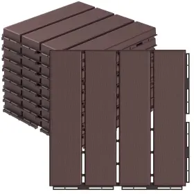 Goovilla 757837822458 Plastic Interlocking Deck Tiles 9 Pack Patio 12 Inch X12 Wate Goovilla 757837822458 Plastic Interlocking Deck Tiles 9 Pack Patio 12 Inch X12 Wate
