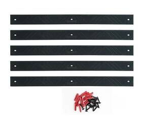 Greentec 427020309747 5 Pack 24 Inch X 2 600mm 50mm Non-slip Decking Strips Hard Wearing Polypro