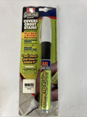 05030 Grout Aide Marker As Seen On Tv Grout-aide Kills Mold Mildew Covers Stains Instantly