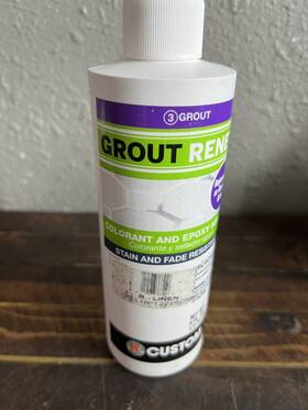 Grout Renew Gcl115hpt Custom Gr-r Linen Colorant And Epoxy Sealer Stain Fade Resistant 8 Oz