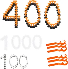 B09tqzcjss  Gveuwin Tile System 1 16 Inch Kit Reusable 400pcs Leveler Spacer With 1000pcs Spac
