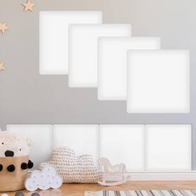 Hahafelt Qun-hahafelt-2800 4 Pack Wall Padding For Playroom Peel And Stick Headboard 11.81 Inch X 1