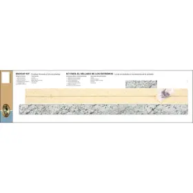 Hampton Bay 048118071406 White Ice Granite Endcap Kit For Laminate Countertop With Eased Edge Hampton Bay 048118071406 White Ice Granite Endcap Kit For Laminate Countertop With Eased Edge