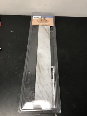 E2000 Hampton Bay Laminate End Splash Kit With Bullnose Edge Drama Marble