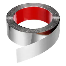 Hta240408hh000354 Harfington 39.4ft X 1.97 Inch Wall Trim Peel And Stick Molding Frame Self Adhesive Stainless S