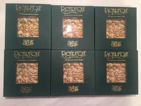 Harmony Kingdom Pxne1 Lot Of 6 New Cherubs Angels Christmas Magnet Tiles Collectables