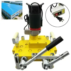 Haywhnkn 198462729581 220v Colored Steel Tile Roof Panel Roll Forming Machine Electric Edging