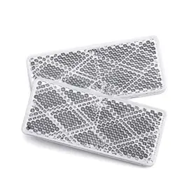 Hdtr00003 Hd Reflector 70x30mm Self Adhesive Rectangle Safety Waterproof Stick On For White