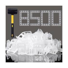 Heiluon 761086831956 Tile Leveling System 1/16 Inch Spacers Leveler Clips 8500 Pcs And 16 Oz
