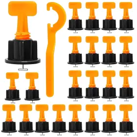 Hoigon 744358883594 Tile Leveling System Kit With 200 Pcs Reusable Leveler Spacers An
