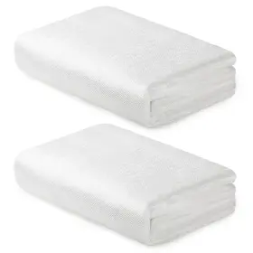 Fgc001 Holymaji 2 Pack Fiberglass Cloth 6 Oz 50 Inches X 9 Feet/ 3 Feet White