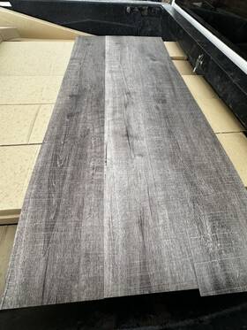 Home Collection V1212-4027 Gray Laminate Plank Flooring 7x48 In 2.0mm 12mil 22pcs 51.24 Sq Ft/box