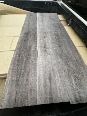 V1212-4027 Home Collection Gray Laminate Plank Flooring 7x48 In 2.0mm 12mil 22pcs 51.24 Sq Ft/box