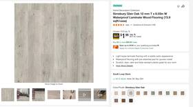 Home Decorators 846184013340 Pallet Sale - Simsbury Glen Oak 10mm Flooring 21 Cases