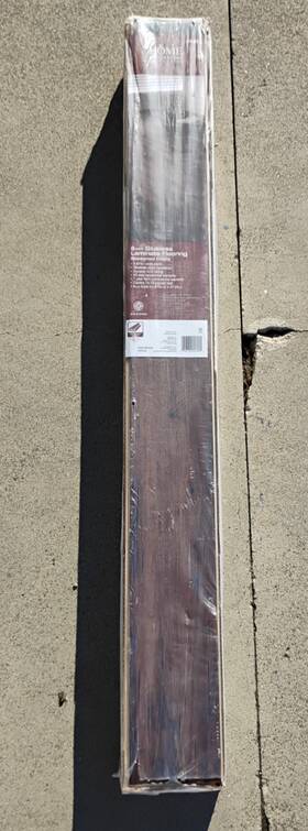 Home Decorators Collection Hdc504 Laminate Flooring Blackened Maple 8mm Thick 19.13 Sq Ft L Local Pick Up 92627