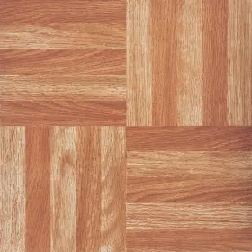 Kc91513 Home Impressions Wood Fingerblock 12 Inch X Vinyl Floor Tile 45 Sq