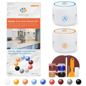 Mrk-004 Hometinker Quartz Tile Granite Marble Countertop Repair Kit Color Match Counterto
