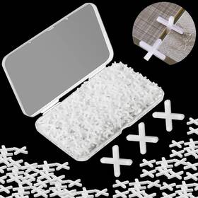 Honoson 726084743076 500 Pieces Wide Tile Spacers Tiles Leveler Replaceable Levelers