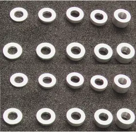 Spc3005 Hot Racing M3 Aluminum Standoff Spacer Set 4x 0.5-1-1.5-2-3mm