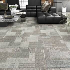 Hotdecor 721927479563 16-pack Grey Peel And Stick Floors Tiles Kitchen Bathroom On Flooring W