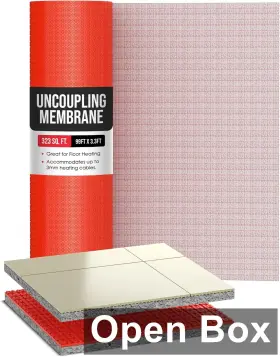 Ucm-or-323f Houseables Uncoupling Membrane Tile Underlayment Flooring