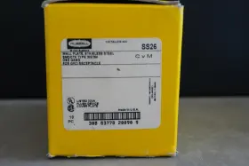 Ss26 Hubbell Stainless Steel Gfci Wall Plate 1-gang 302/304 Box Of 10
