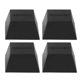 Hudson Hi-fi 850258008118 Block Silicone Isolation Feet - 4-pack Subwoofer Pad With 37.5 Lbs Ca