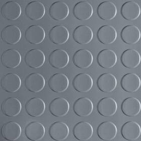 Husky 445024750730 Coin 10x1 Ft. Grey Vinyl Garage Flooring Rolls