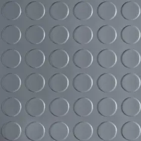 Husky 445024750730 Coin 10x1 Ft. Grey Vinyl Garage Flooring Rolls Husky 445024750730 Coin 10x1 Ft. Grey Vinyl Garage Flooring Rolls